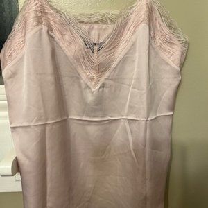 EXPRESS LACE TRIM CAMI-PINK